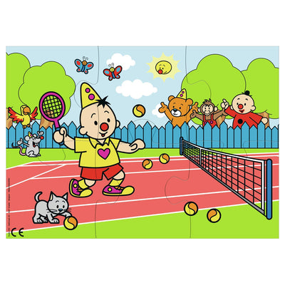 Studio 100 legpuzzel bumba tennis 34 cm karton blauw 6 stuks