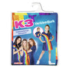 Studio 100 k3 verkleedjurk - regenboog blauw, 9-11 jaar