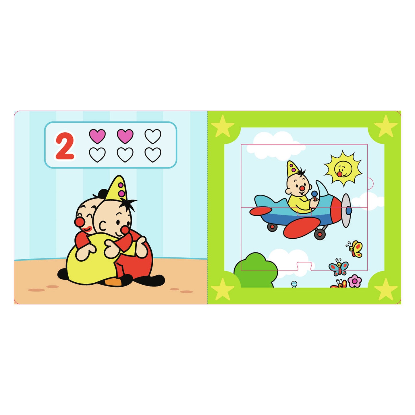 Studio 100 bumba puzzelboek - puzzelen en tellen
