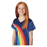 K3 verkleedaccessoire - pruik hanne - met glitter extensions en speld - afbeelding 2