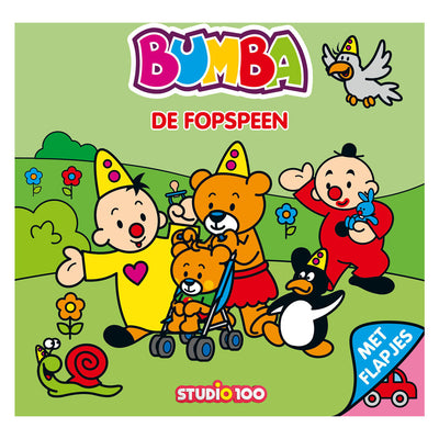 Studio 100 bumba kartonboek - de fopspeen
