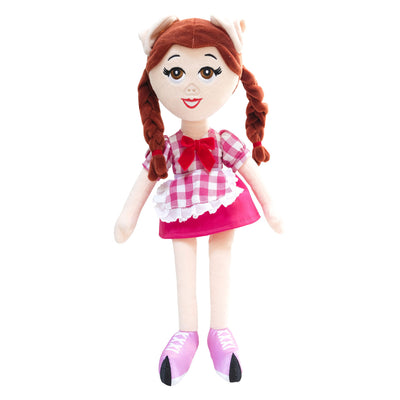 Studio 100 k3 knuffelpop hanne met muziek, 40cm