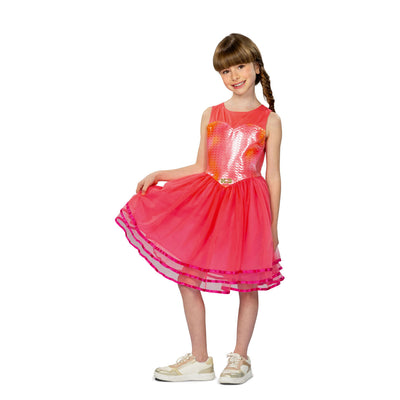 Studio 100 k3 verkleedjurk - lied van de zeemeermin - 3-5 jaar - verkleedkleding