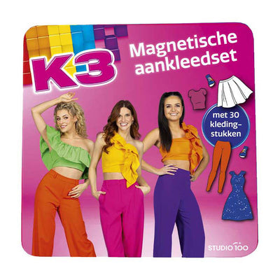 Studio 100 k3 magnetisch aankleedspel