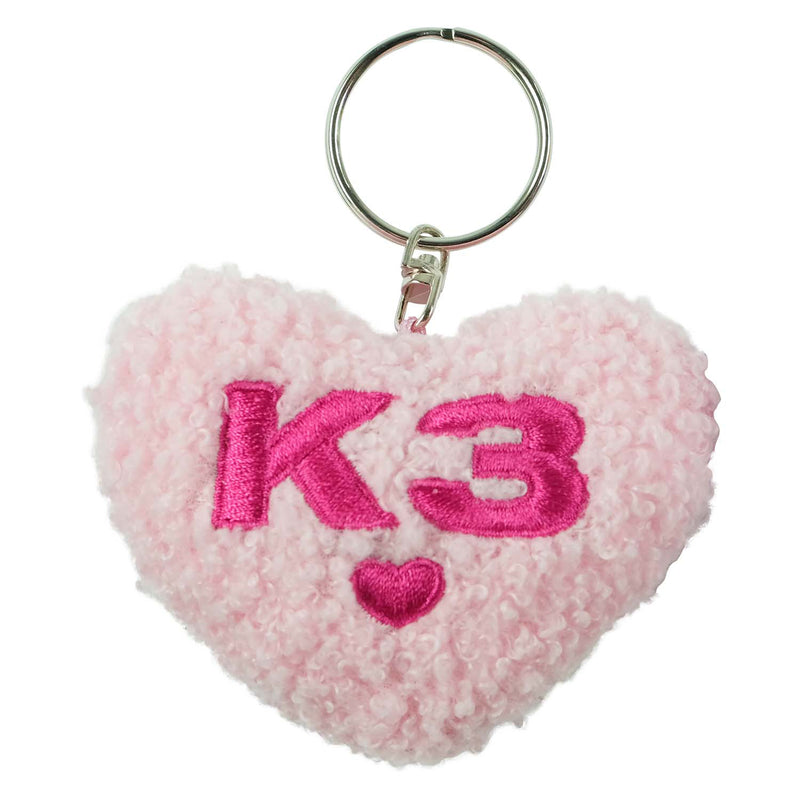Studio 100 k3 sleutelhanger pluche hart