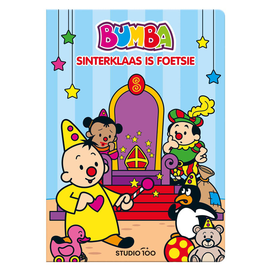 Studio 100 bumba kartonboek - sinterklaas is foetsie!
