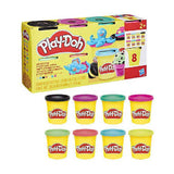 Play-doh kleipotjes set kleurenmix - 8 stuks - afbeelding 1