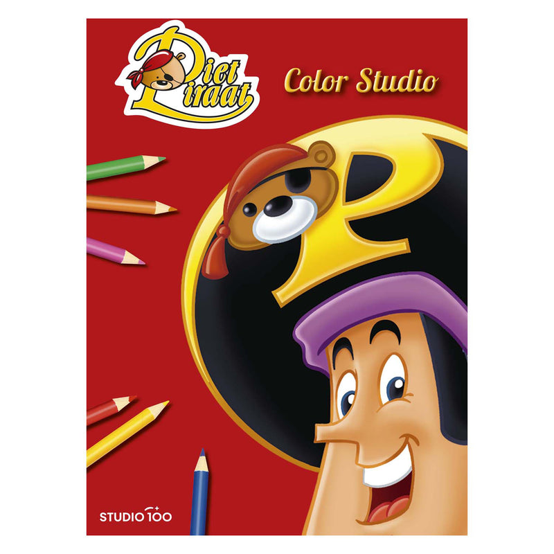 Studio 100 piet piraat kleurboek