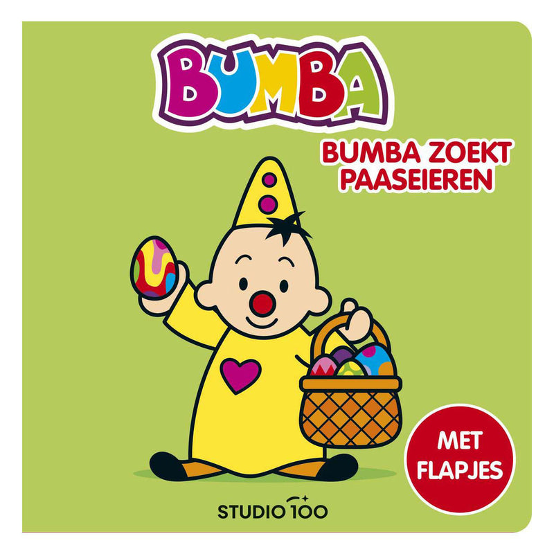 Studio 100 bumba kartonboek - bumba zoekt paaseieren