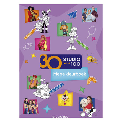 Studio 100 mega kleurboek - 30 jaar