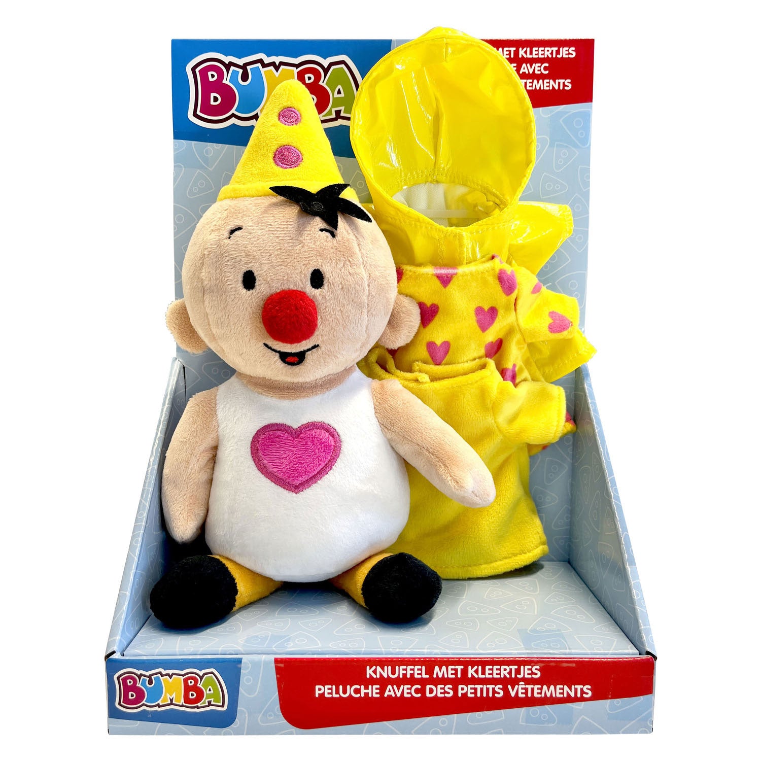 Studio 100 bumba set knuffel met kleertjes