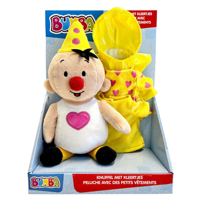 Studio 100 bumba set knuffel met kleertjes