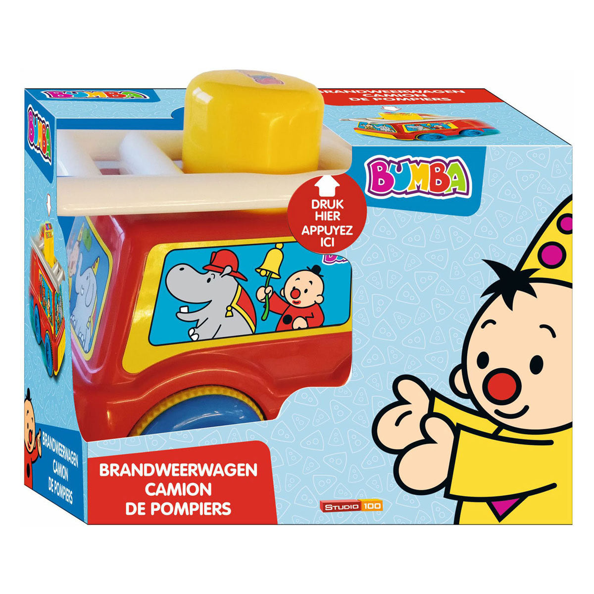 Studio 100 bumba brandweerwagen