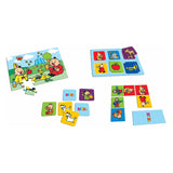 Bumba bordspel - 4 in 1 - puzzel, lotto, domino en memo - afbeelding 2