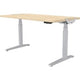 Zit-sta-bureau fellowes levado esdoorn