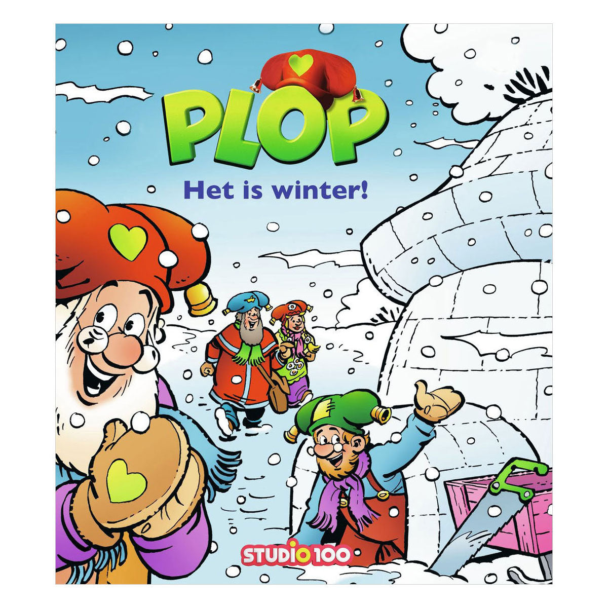 Studio 100 plop voorleesboek - het is winter
