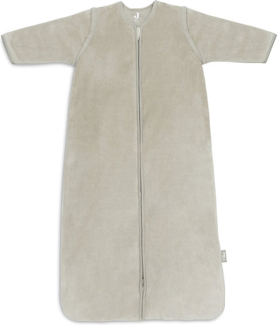 Jollein baby slaapzak winter met afritsbare mouw 70cm velvet - olive green - winterslaapzak