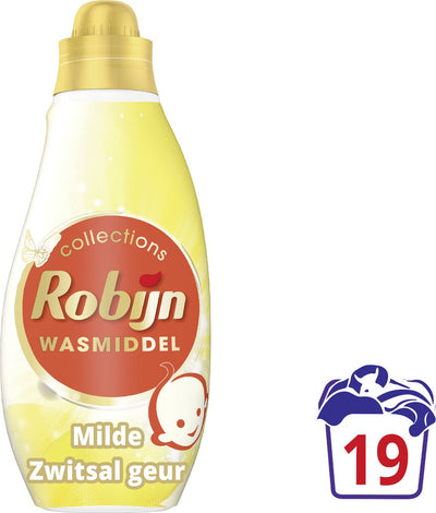 Robijn klein krachtig collections color zwitsal vloeibaar wasmiddel 19 wasbeurten