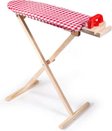 Playwood bigjigs houten strijkplank strijkijzer - afbeelding 1