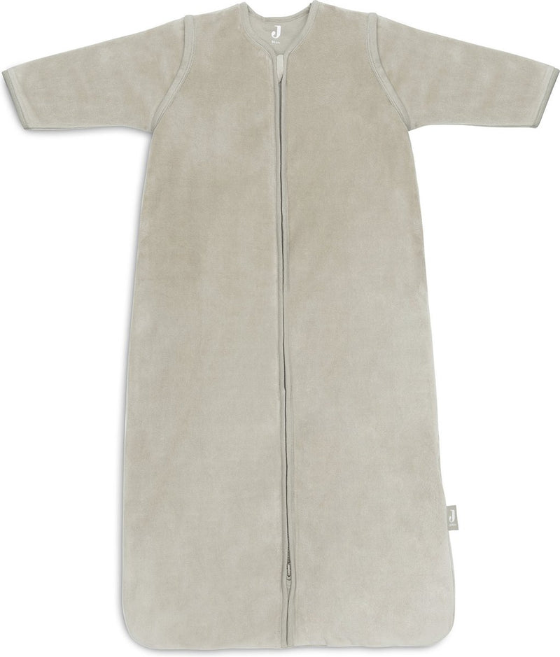 Jollein baby slaapzak winter met afritsbare mouw 110cm velvet - olive green - winterslaapzak