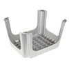 Keeeper opstapje 36,5x30x24cm zilver
