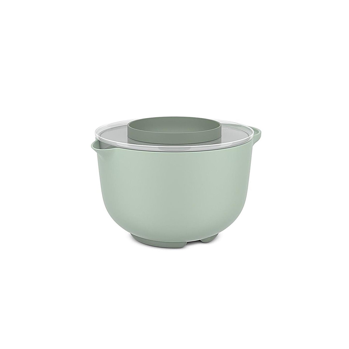 Mepal beslagkom met spatdeksel chef it - 3 l - schaal - magnetron- en vaatwasmachinebestendig - bakspullen - nordic sage