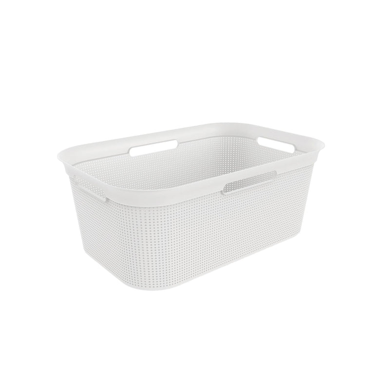 Rotho brisen flexibele wasmand 41l wit