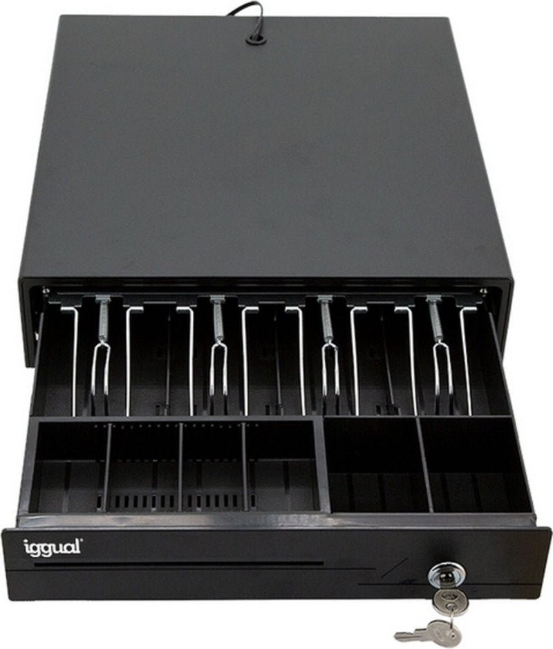 Iggual kassa lade iron-10 zwart