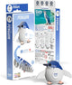 Eugy 3d puzzel - pinguïn - zeedieren - duurzaam - verzamel ze allemaal - 6 jaar