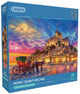 Gibsons - mont saint-michel (door dominic davison) - 1000 stukjes 68×49cm (b×h) - legpuzzel voor volwassenen