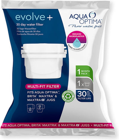 Laica waterfilter aqua optima evolve+ set 12 stuks