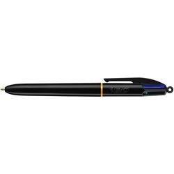 Balpen 4 colours pro 0,4 mm blauw, zwart, rood, groen