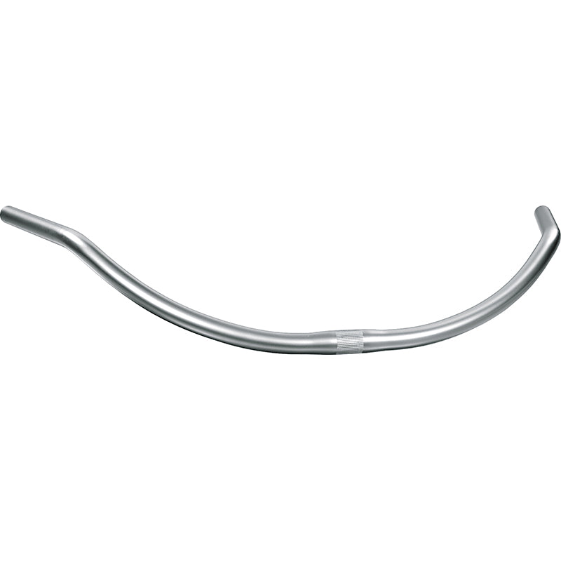 Ergotec stuur beachcruiser 25,4x710 mm - staal aluminium look