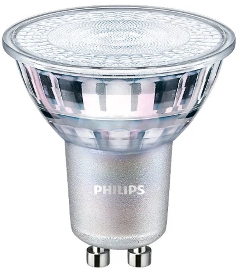 Philips led philips - master value led spot gu10 par16 3.7w 365lm 36d - 930 warm wit | beste kleurweergave - dimbaar - vervangt 50w