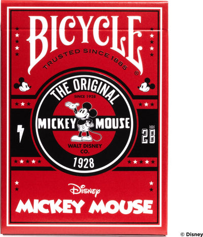 Bicycle disney classic mickey - premium speelkaarten - poker - mickey mouse - creatives - collectible