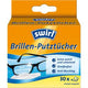 Brillen reinigingsdoekjes swirl wit 30 stuks
