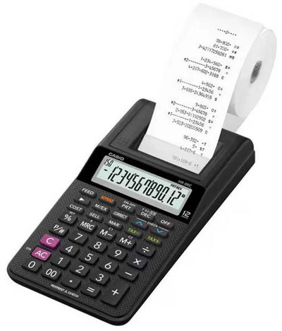 Casio printrekenmachine hr-8rce zwart
