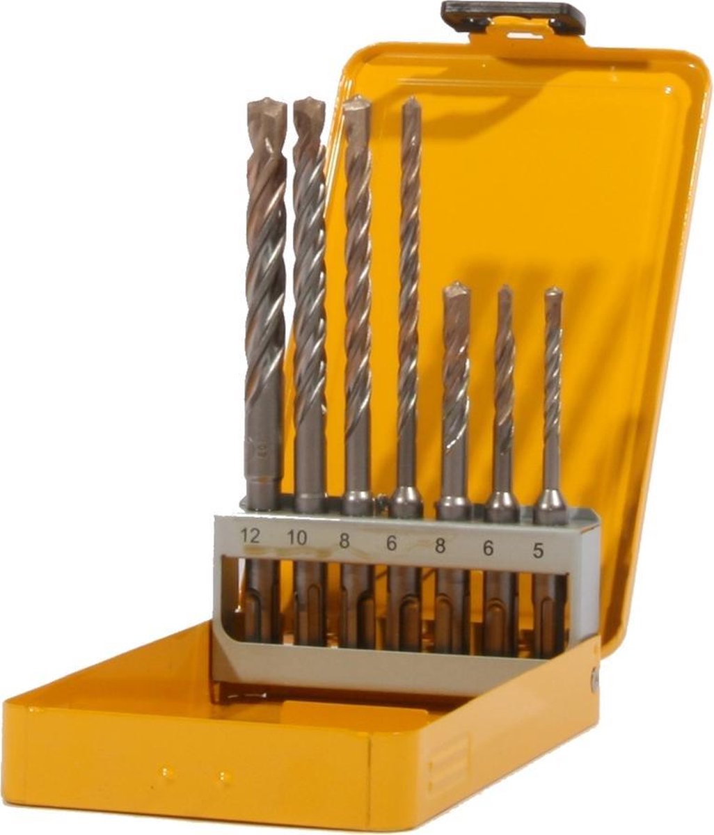 Dewalt toebehoren - 7-delige set boren voor metselwerk sds plus dt9701