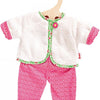 Heless poppen jas omkeerbaar met broek, 28-35 cm