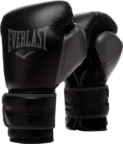 Everlast bokshandschoenen - powerlock 2 - 16 oz - zwart