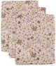 Jollein hydrofiele washandjes 15x20cm - flower fairies - katoen - 3 stuks