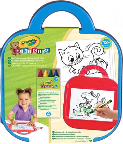 Crayola mini kids - kleur wis activiteitenmat