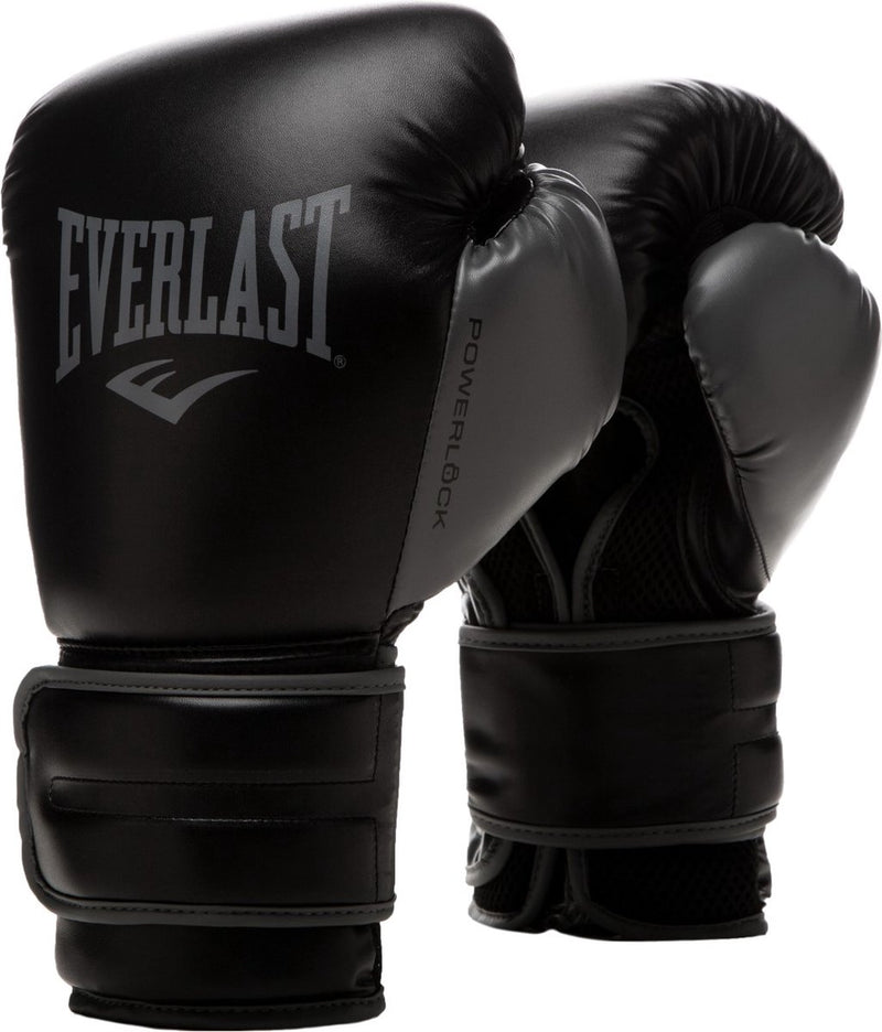 Everlast bokshandschoenen - powerlock 2 - 16 oz - zwart