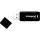 Usb flash drive integral 16 gb zwart