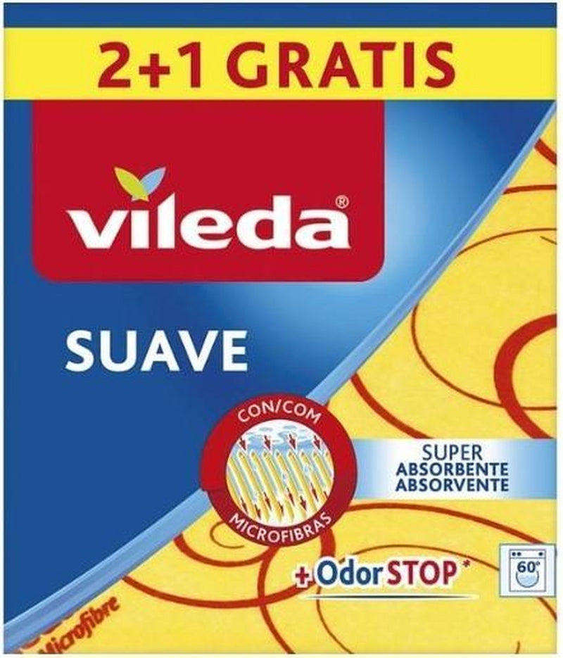 Vileda doek geel microvezel