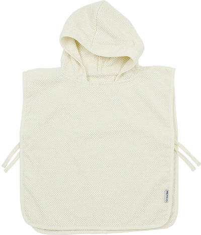 Meyco baby popcorn badponcho - natural - 1-3 jaar