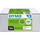 Dymo originele grote labelwriter adreslabels | 36 mm x 89 mm | 12 rollen met elk 260 labels (1560 zelfklevende etiketten) | geschikt voor de labelwriter labelprinters | gemaakt in europa