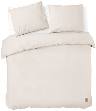 Dindi home dekbedovertrek forever colours - 240x220 - 100% katoen - off white