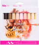 Ecoline brush pen set portret, 10 kleuren