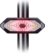 Dunlop fietslamp met richtingaanwijzer - afbeelding 1